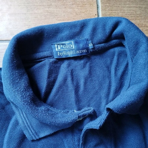 Polo Ralph Lauren blue red polo shirt XL used