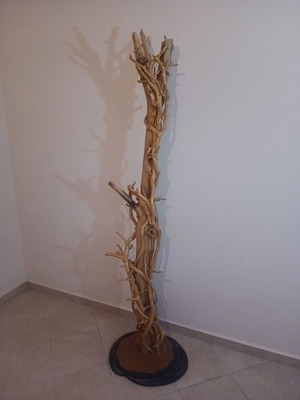 Handmade coat rack from natural driftwood new