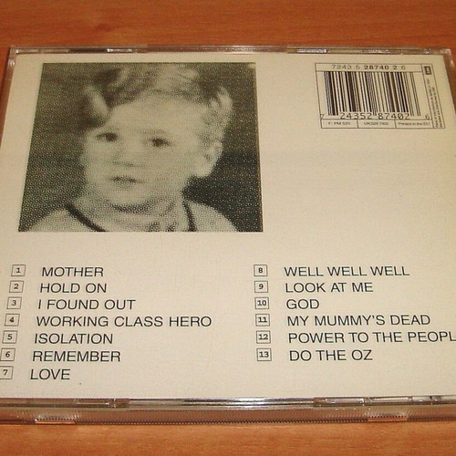 John Lennon Plastic Ono Band CD μεταχειρισμένο, rock