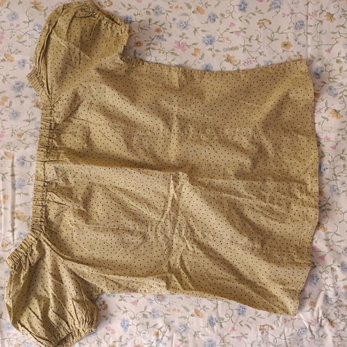 Kouros polka dot blouse like new, size S