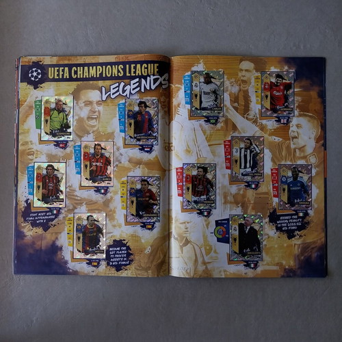 Topps UEFA Champions League 2022-23 Album like new, nearly complete