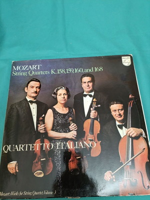 Mozart String Quartets K.158,159,160, and 168 like new