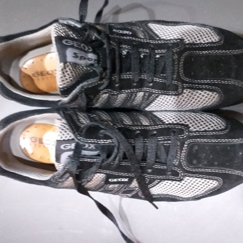Geox casual shoes size 43 like new, gray