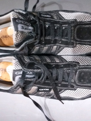 Geox casual shoes size 43 like new, gray