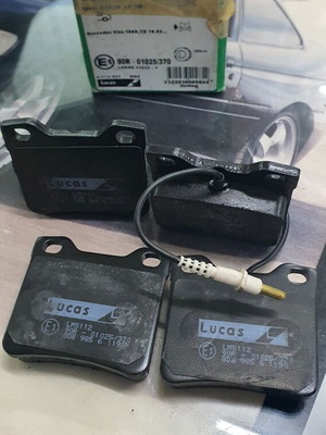 Lucas GDB 985 πίσω τακάκια φρένων για Mercedes Vito