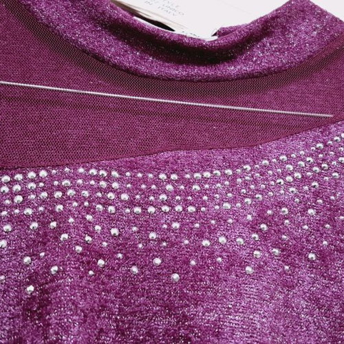 Pullover S/M new, very soft, purple