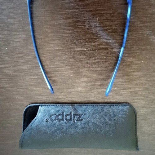 Zippo Reading Glasses +3.50 Blue Soft Touch like new