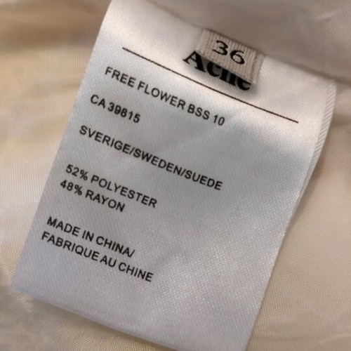ACNE women's dress like new, colorful, size S