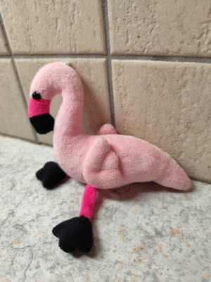 Flamingo doll like new