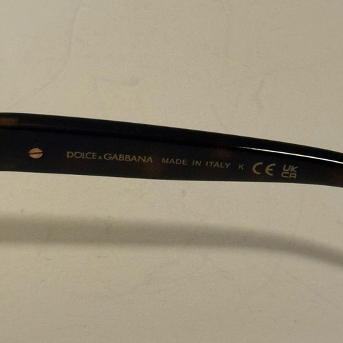 Dolce & Gabbana Sunglasses New Brown Oval