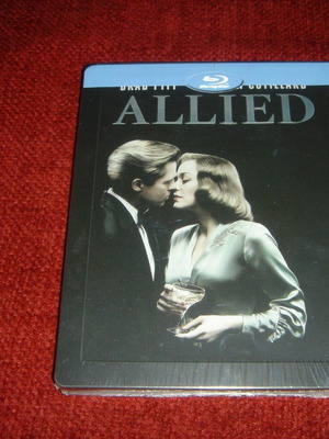 Allied Steelbook Blu-Ray καινούργιο, ελληνική έκδοση με υπότιτλους