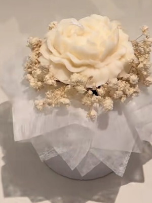 Bouquet with one flower new, customizable scent