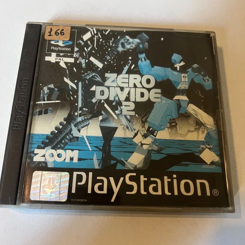 Ps1 Zero Divide 2 CIB used with discoloration on cover