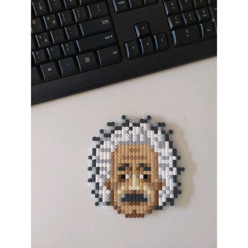 Handmade decorative portrait Albert Einstein new