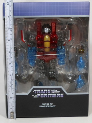 SUPER7 2022 ULTIMATES! TRANSFORMERS GHOST OF STARSCREAM 7'' ACTION FIGURE SEALED