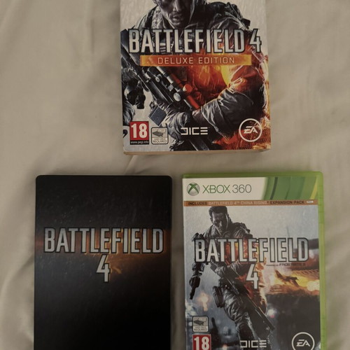 Battlefield 4 Deluxe Edition Xbox 360 like new
