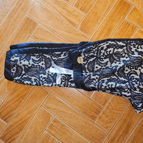 Lace tracksuit pants Liu Jo like new, black, size M