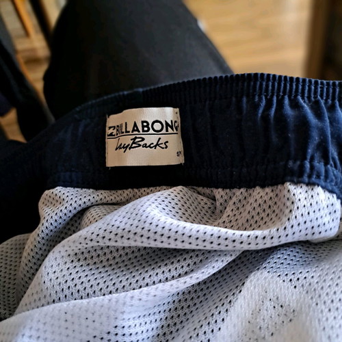 Billabong Lay Backs men's shorts like new, blue, size S