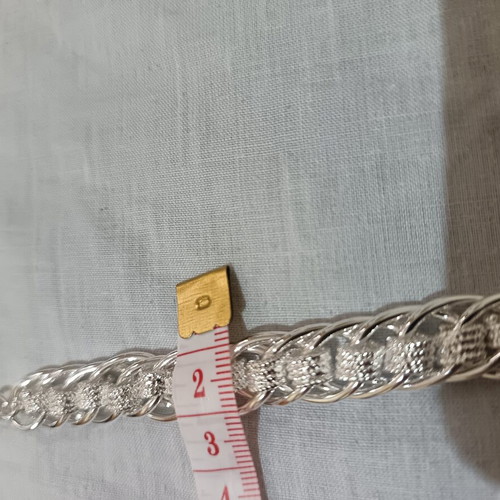 Silver plated bracelet 20cm, very good condition, non magnetic