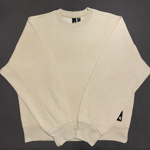 Adidas sweatshirt beige new, size M