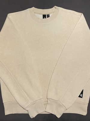 Adidas sweatshirt beige new, size M