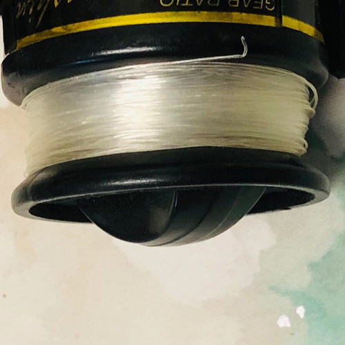 Transparent craft fishing line new, 10 meters, 0.4 mm thick