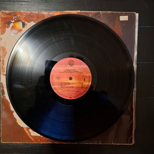 John Fogerty Eye Of The Zombie LP album used, rock