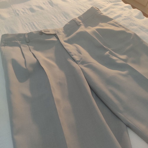 Men's pants new size 54 gray Alessandro Dal Borro