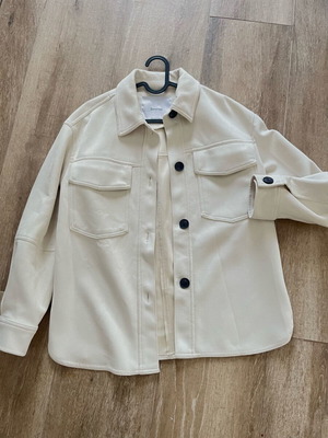 Bershka beige outerwear new without tag, size S