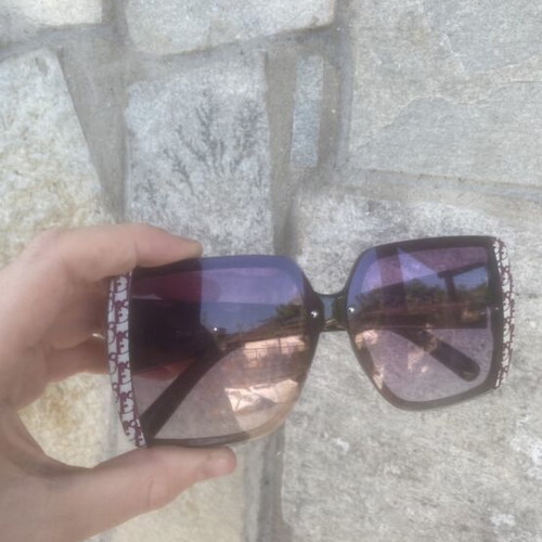 Dior sunglasses light purple color