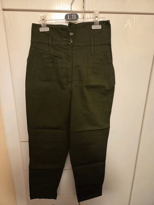 Regalinas high-waisted pants khaki like new, size S