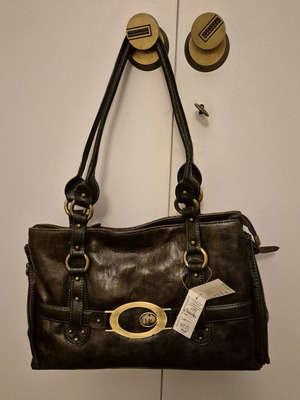 Andlion vintage brown hand-shoulder bag new
