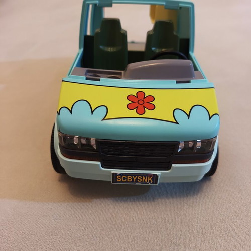 Playmobil Scooby Doo The Mystery Machine vehicle used, with missing parts