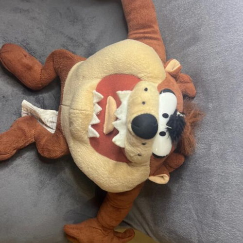 Vintage TAZ Looney Tunes plush used, Quiron Art. 4303 collectible
