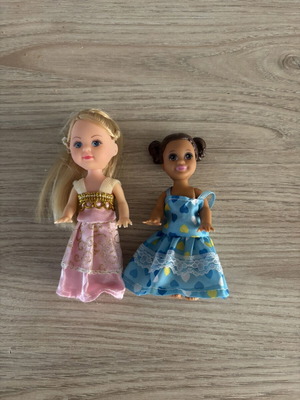 Σετ δύο μίνι κούκλες Barbie Kelly μεταχειρισμένες