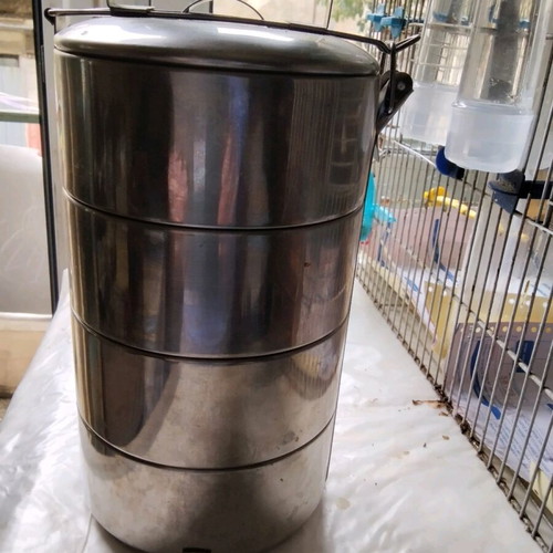 Stainless steel thermal food container INOX new