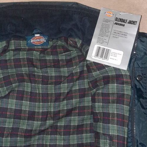 Dickies waterproof jacket new with lining size Large