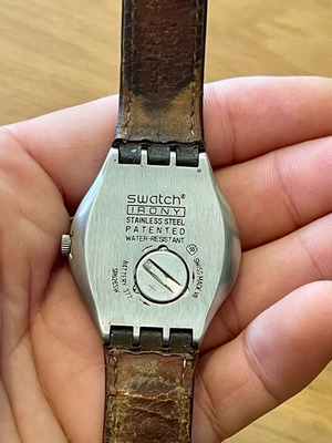 Swatch Irony Big (YGS738) watch used men's quartz