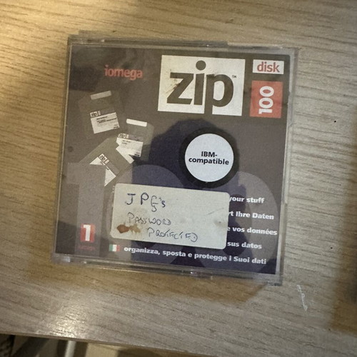 Iomega Zip Floppy Disks like new