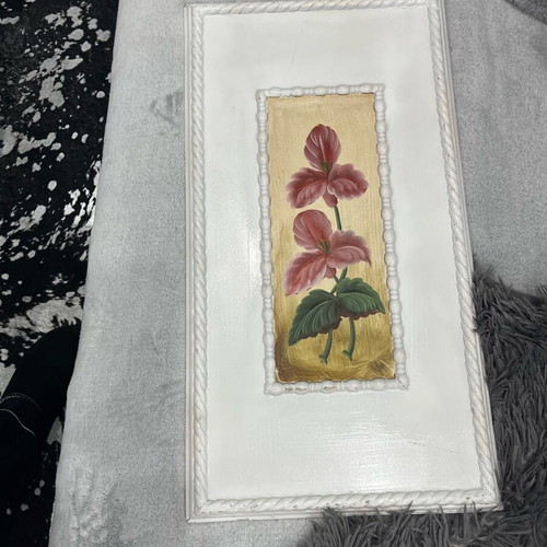 Painting used, large handmade with nice frame
