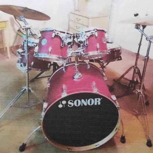 Sonor Force 2005 full birch drum set used
