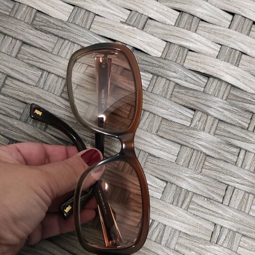 Max Mara sunglasses like new, black and brown, with myopia