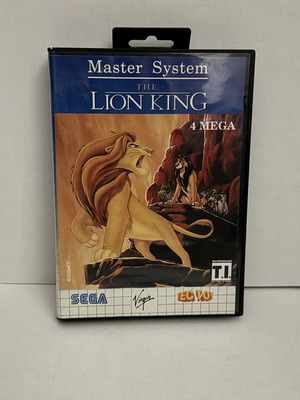The Lion King Sega Master System game used, TecToy Brazilian edition