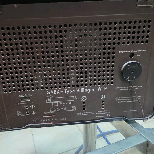 SABA Villingen W P Radio (1953/54) used, German made