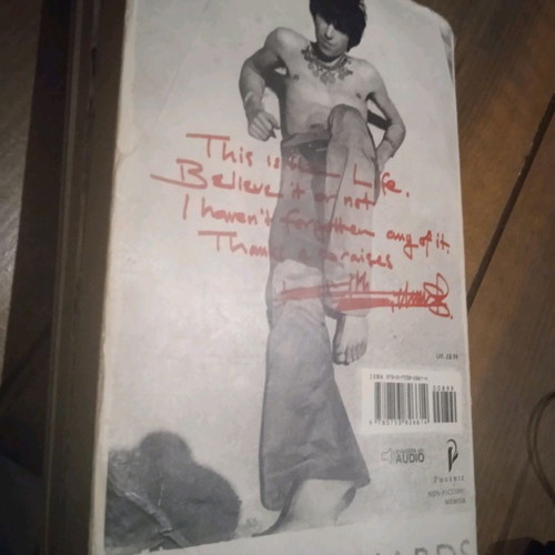 Keith Richards Life biography book in English