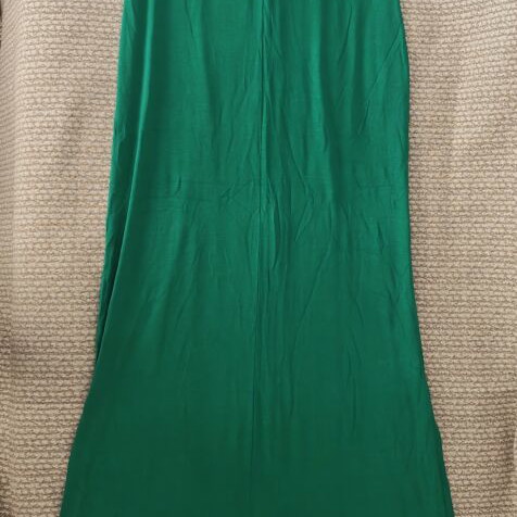 Maxi dress Sarah Lawrence used, size M 38, green