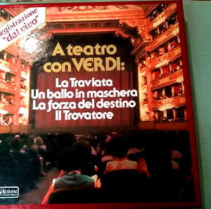 A Teatro con Verdi (βινύλιο)
