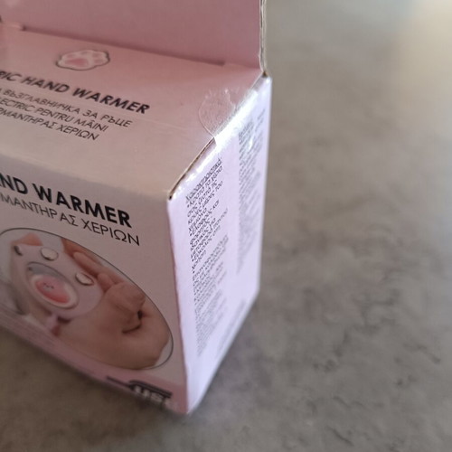Electric hand warmer new from Jumbo