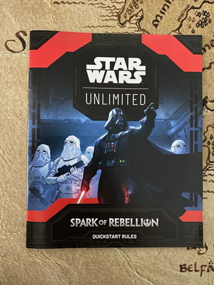 Star Wars Unlimited Quickstart κανόνες καινούργιο, έκδοση 2024