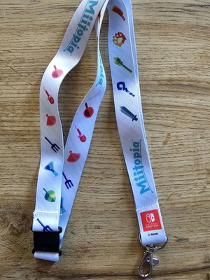 Miitopia lanyard new collectible Nintendo Switch